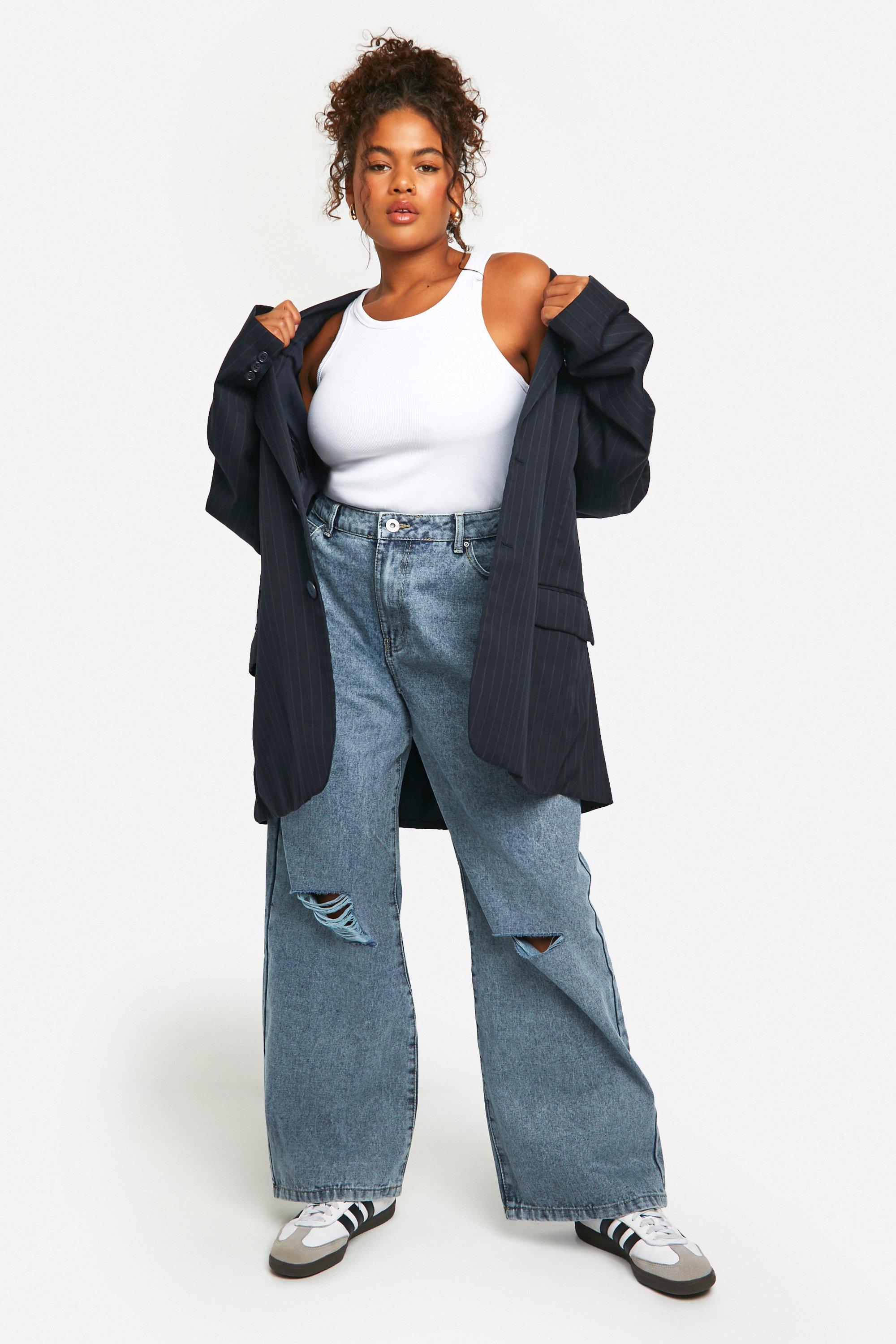 Jeans boyfriend grande taille hotsell